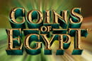 Logo de la tragaperras Coins of Egypt