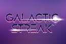 Logo de la tragaperras Galactic Streak