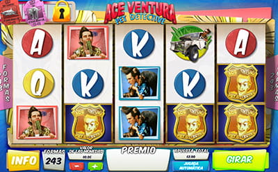 Tragaperras Ace Ventura