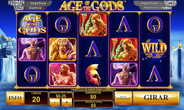 Age of the Gods de Playtech