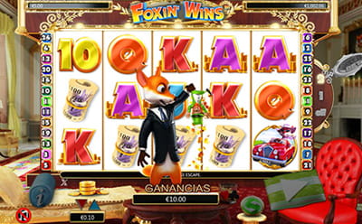 Agitar el duende en Foxin’ Wins