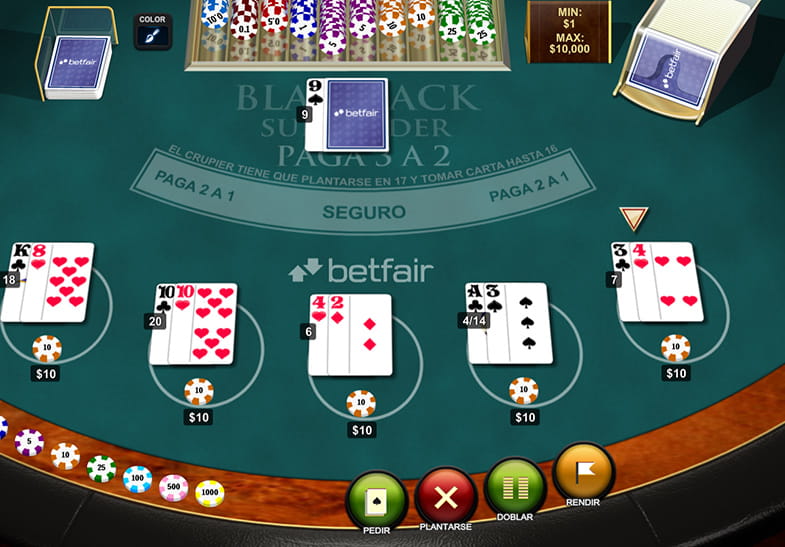 Blackjack Surrender Demo version