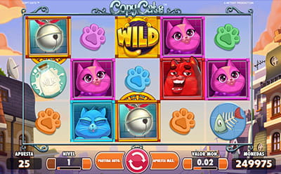 Copy Cats de Netent en bwin