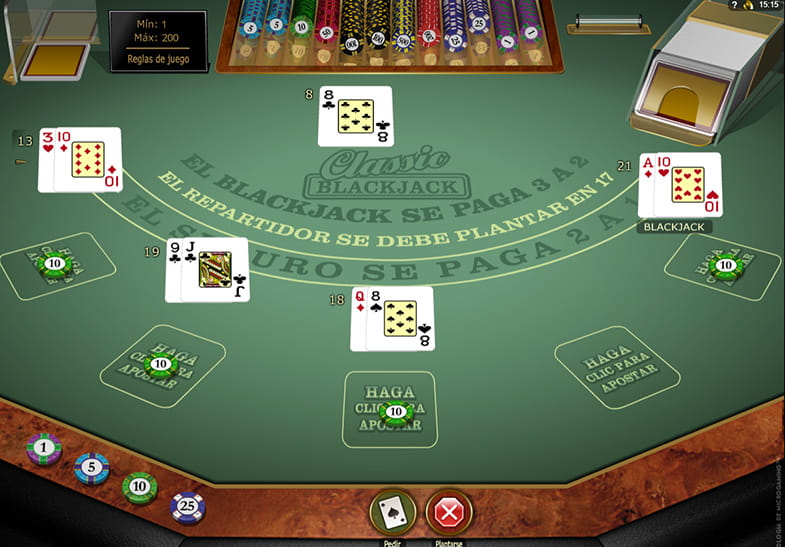 blackjack multimano en demo version