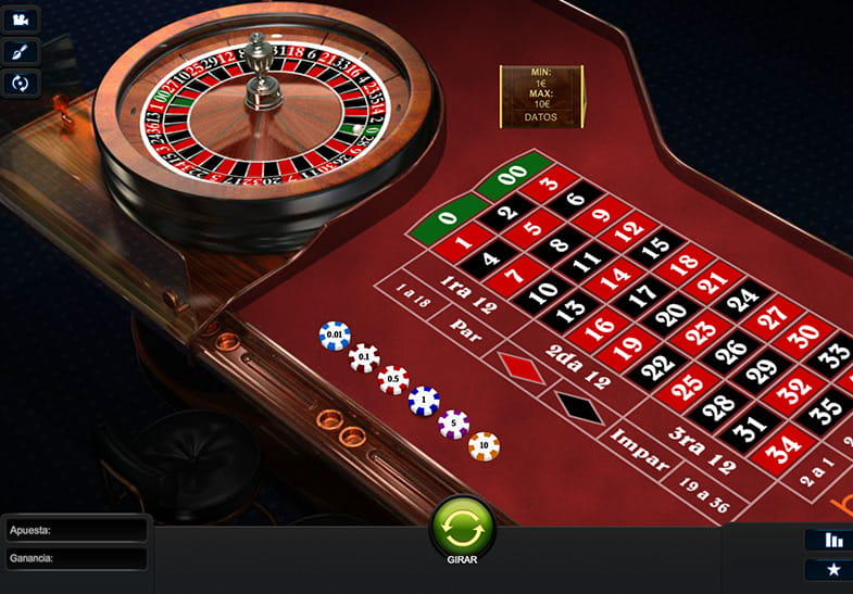 Versión demo de la ruleta americana Premium del desarrollador Playtech.