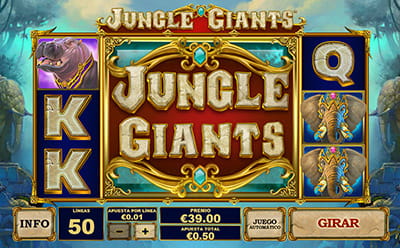 El gigantesco Scatter que desbloquea los giros gratis en la slot Jungle Giants