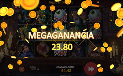 Megaganancia de Dracula's Family slot de Playson