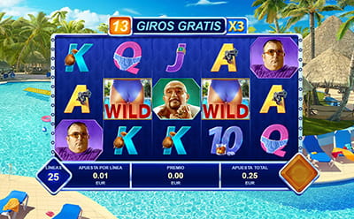 Menú de juego de los giros gratis de Torrente de Playtech.