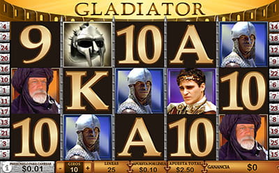 La slot online Glatiator en casino Sportium