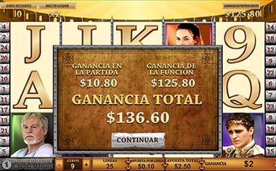 gran ganancia en Gladiator