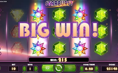 gran ganancia en slot Starburst