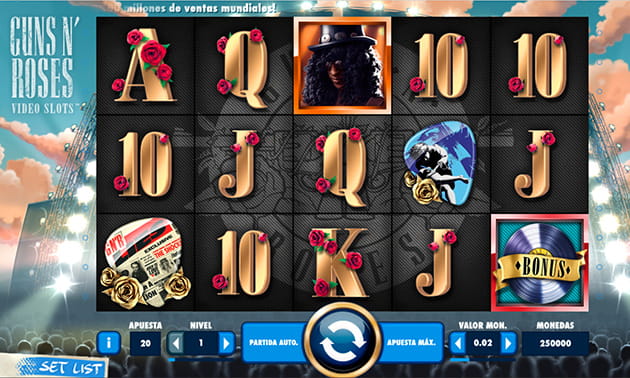 Guns N‘ Roses Slot de NetEnt