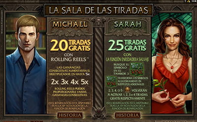 giros gratis con Sarah y Mmichael