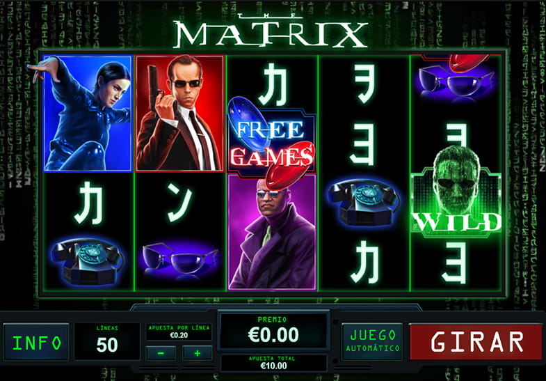 Jugar en versión demo la slot The Matrix.