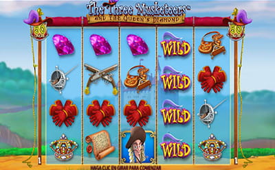 Los tres mosqueteros en Sportium