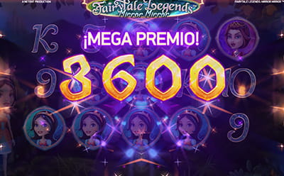 Mega premio en la slot Mirror Mirror.