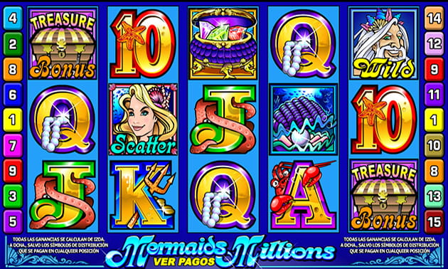 Mermaids Millions Slot de Microgaming