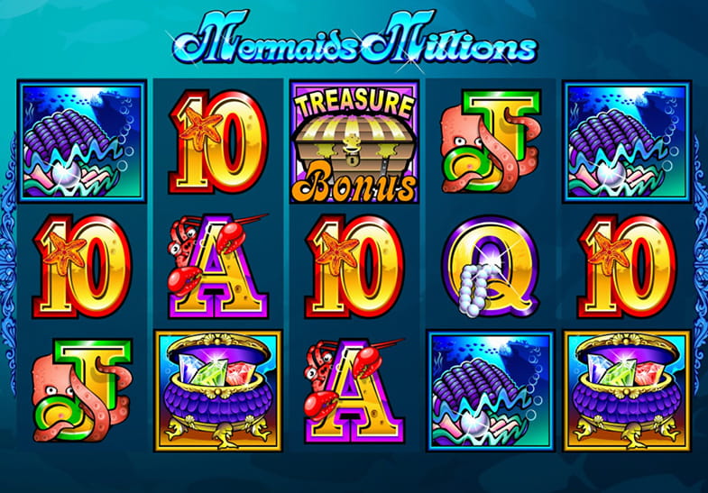 Mermaids Millions: tragaperras con bonificación extra de Microgaming.