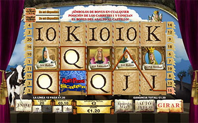 Monty Python's Spamalot y su símbolo Scatter