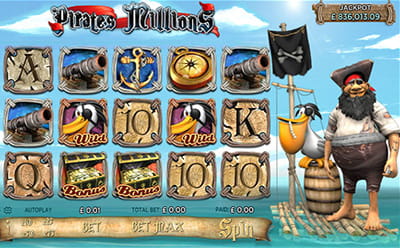 Pirates Millions – Video Slot en 888 Casino