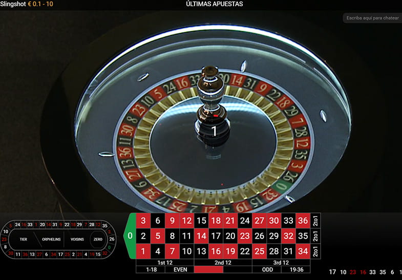 Jugar a ruleta Slingshot de Playtech