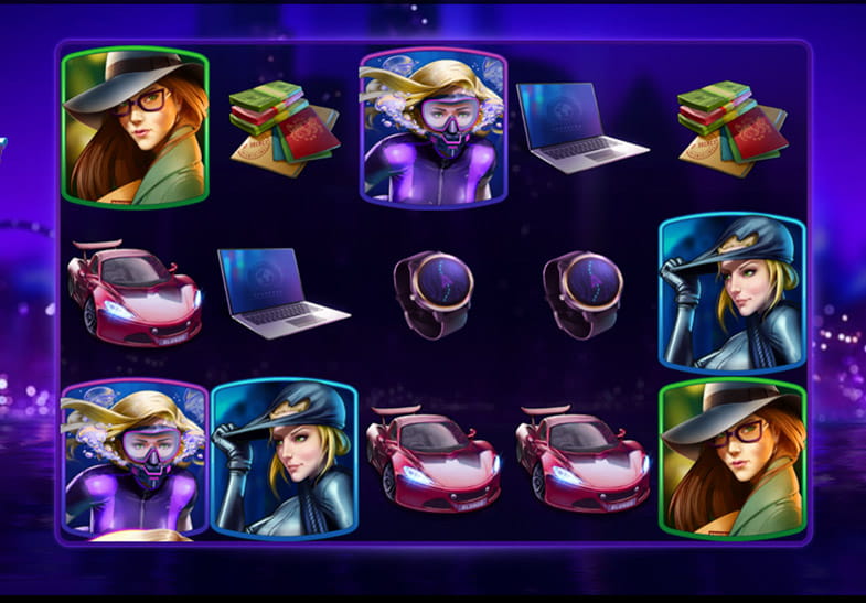 Versión gratis de la tragaperras Agent Jane Blonde Returns.