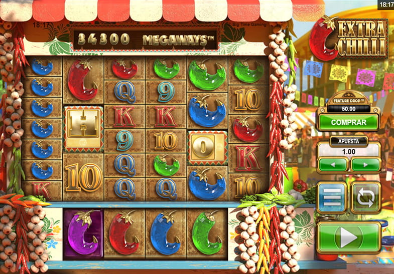 Pantalla de la slot Bonanza 2 Extra Chilli