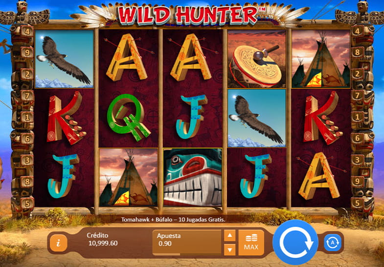 La tragaperras Wild Hunter de Playson en versión demo