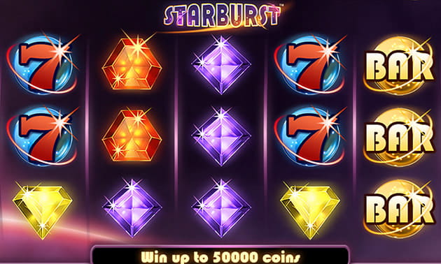 Starburst Video Slot de NetEnt
