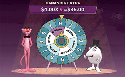 wheel of Pink bonus