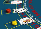 Table de blackjack dans le casino