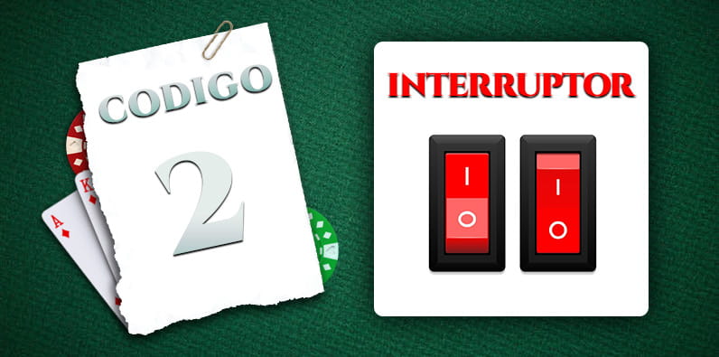 Palabra codificada para el 2 es 'Interruptor'