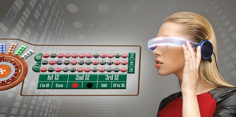 Roulette de casino de réalité virtuelle