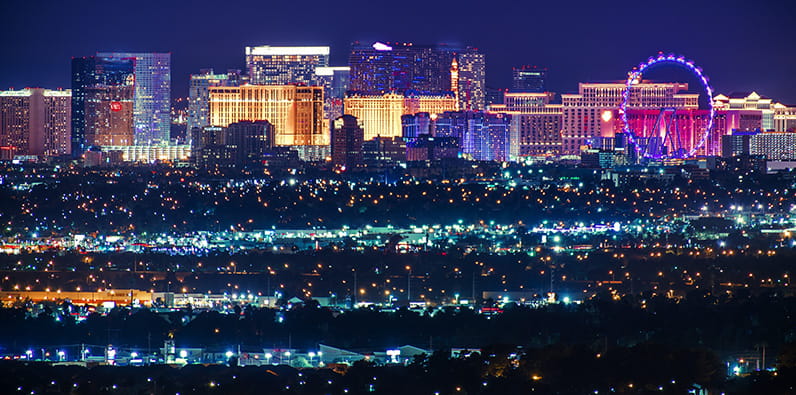 Las Vegas est la capitale du jeu.