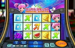 Captura de pantalla de la slot Magical Stacks de Playtech