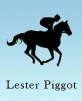 Le jockey anglais Lester Piggott