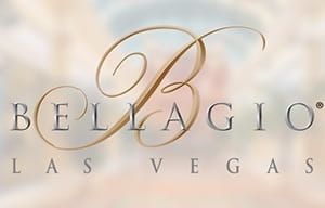 Le logo de l'Hôtel et Casino Bellagio à Las Vegas
