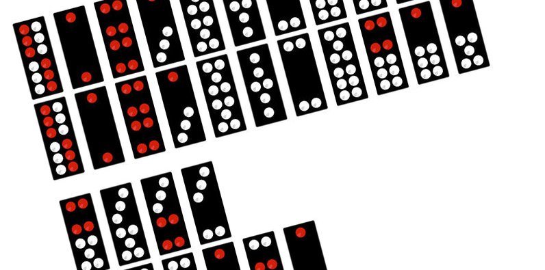 Dominos pour le jeu chinois Pai Gow